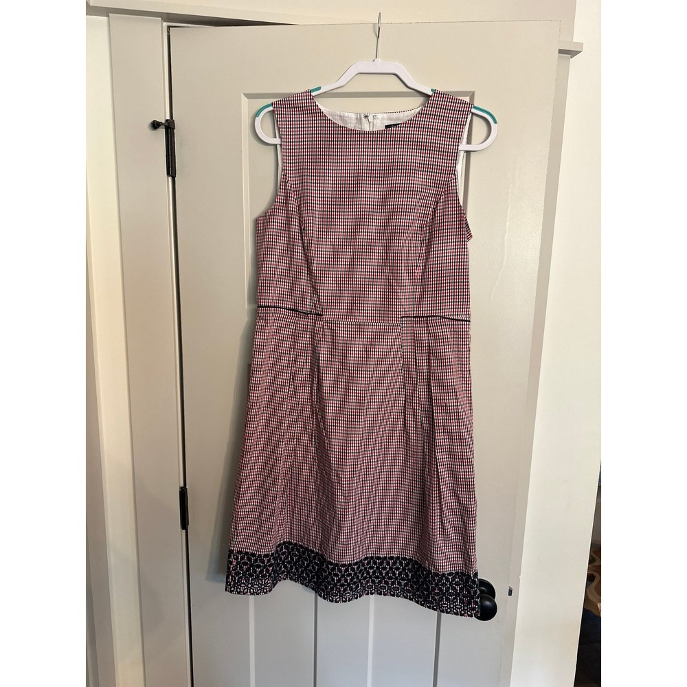 Brooks Brothers Dress Sleveless Cotton size 10 Sundress
